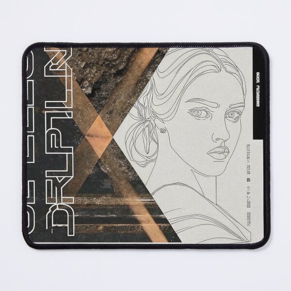 Item preview, ONLY EMPLT GREEN: Minimalist Solarpunk Portrait designed and sold by Raw-Ink.