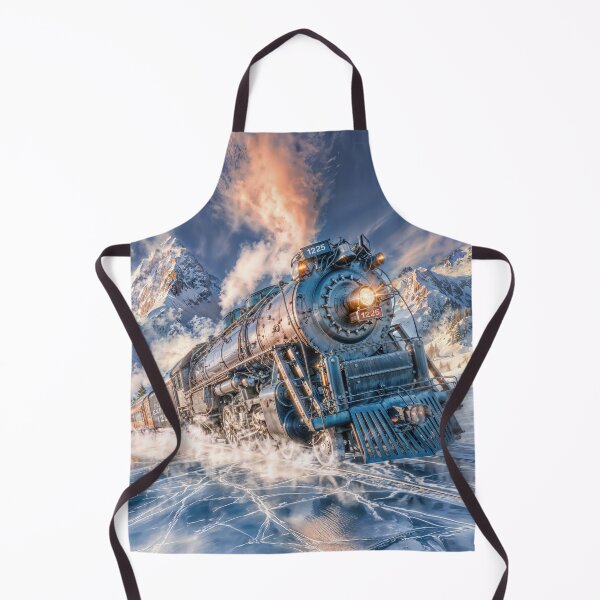 Item preview, Polar Express: Beyond Glacier Gulch on Ice Lake designed and sold by AngelottiCR.