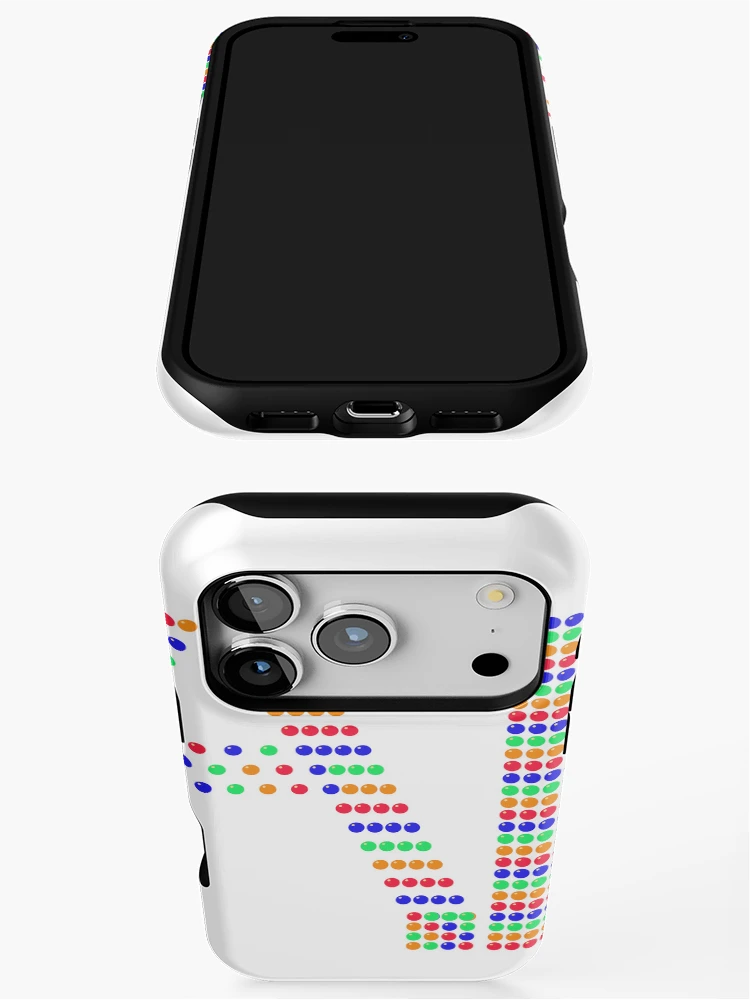 Thumbnail 3 of 4, iPhone Case, Multicolor Rhinestone Rwanda designed and sold by TheIconSmith.