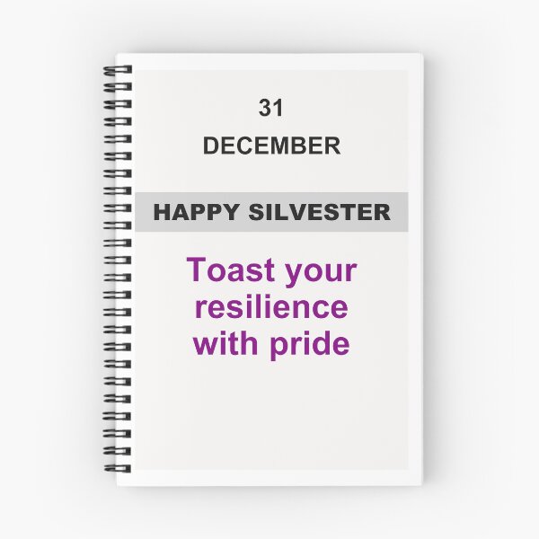 Item preview, Happy Silvester - December 31, Edition: 55 designed and sold by ariksworld.