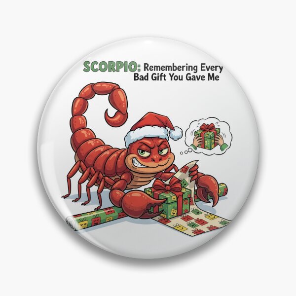 Item preview, Scorpio Remembering Bad Gifts | Funny Zodiac Meme | October November Birthday Gift designed and sold by MGIT Creations.