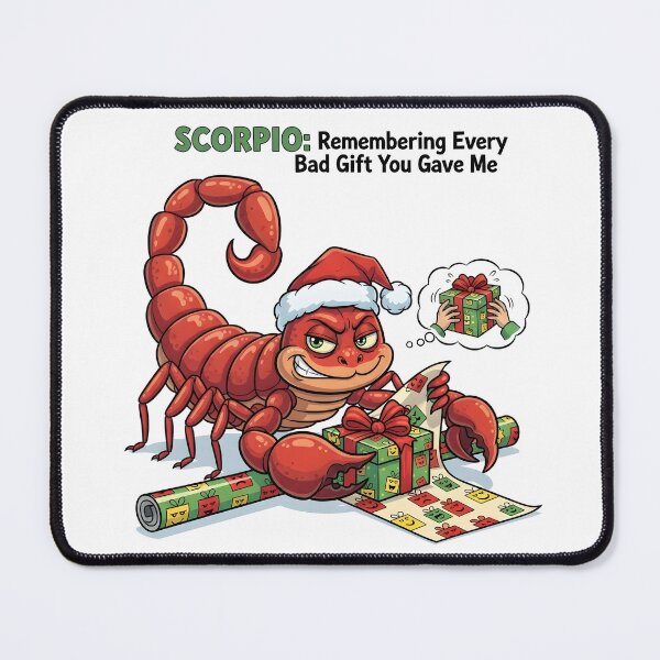 Item preview, Scorpio Remembering Bad Gifts | Funny Zodiac Meme | October November Birthday Gift designed and sold by MGIT Creations.