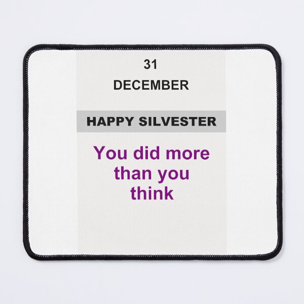Item preview, Happy Silvester - December 31, Edition: 56 designed and sold by ariksworld.