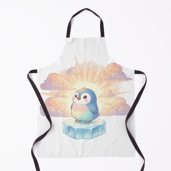 Item preview, A penguin on an iceberg designed and sold by BloodMoonDesigns.