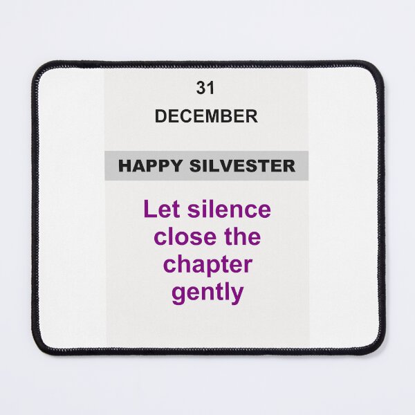 Item preview, Happy Silvester - December 31, Edition: 57 designed and sold by ariksworld.