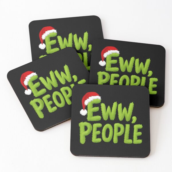 Item preview, Eww People Santa Hat Funny Christmas Mens Womens Kids T-Shirt designed and sold by humex.