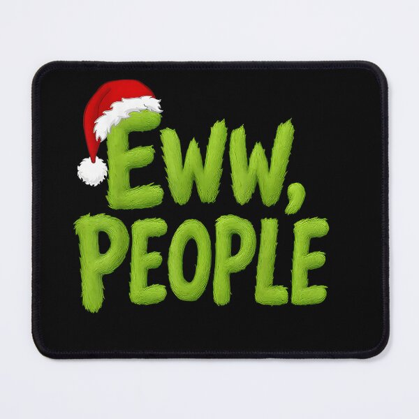 Item preview, Eww People Santa Hat Funny Christmas Mens Womens Kids T-Shirt designed and sold by humex.