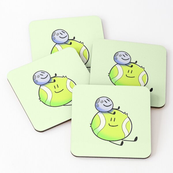Item preview, Golf ball and Tennis ball BFDI designed and sold by GhostCorner.