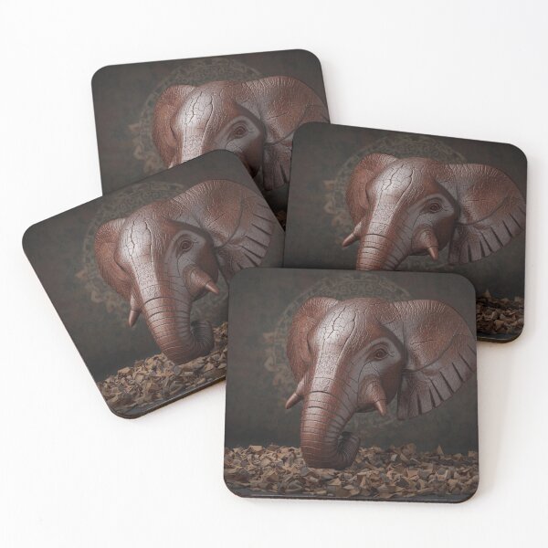 Item preview, Majestic Elephant Carving — Ancestral Power designed and sold by SavannaStrikes.