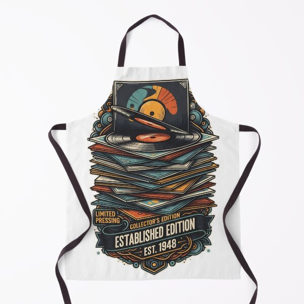 Item preview, Established Edition Vintage Vinyl Record Stack Art designed and sold by RBCTk.