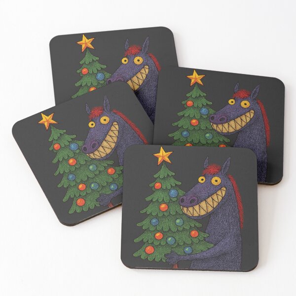 Item preview, Horse Christmas Tree - Happy New Year designed and sold by Jani-art-world.