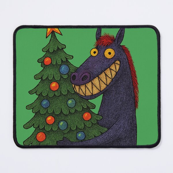 Item preview, Horse Christmas Tree - Happy New Year designed and sold by Jani-art-world.