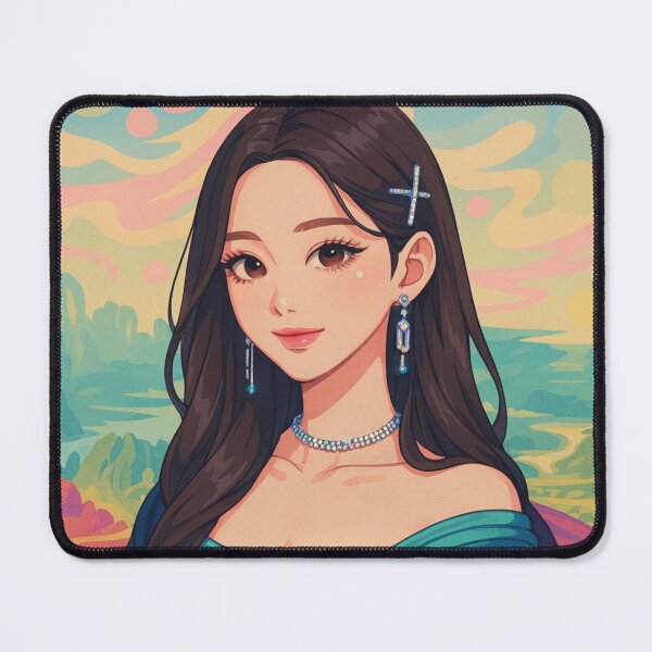 Item preview, Mona Lisa - K-Pop Anime Reimagining designed and sold by ThanksForToday.