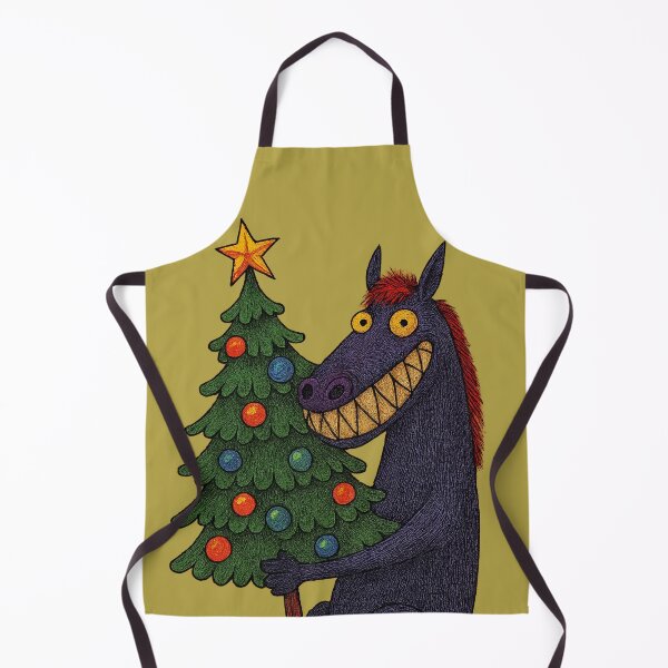 Item preview, Horse Christmas Tree - Happy New Year designed and sold by Jani-art-world.