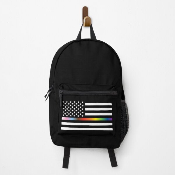 Item preview, Thin Gay Line - Progress Pride Flag Edition designed and sold by KORRASAMIQUEENS.