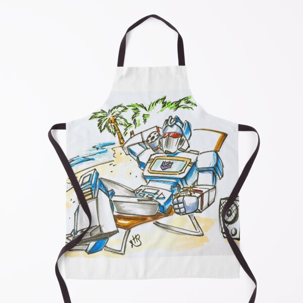 Item preview, Soundwave chilling on the beach designed and sold by HBOriginalsArt.