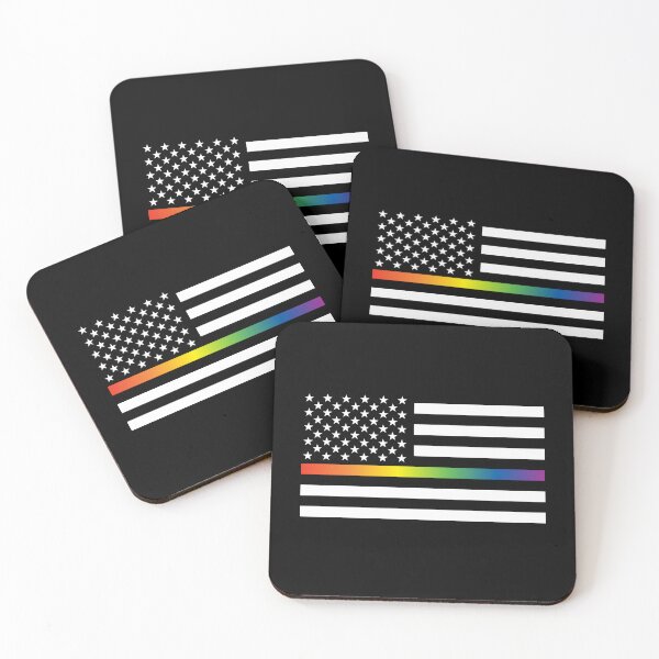Item preview, Thin Gay Line Pride Flag designed and sold by KORRASAMIQUEENS.