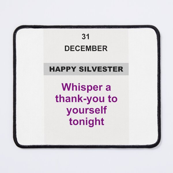 Item preview, Happy Silvester - December 31, Edition: 60 designed and sold by ariksworld.