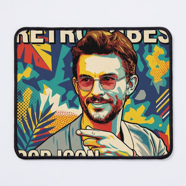 Item preview, JB - Tropical Retro Portrait designed and sold by iwzzuel.