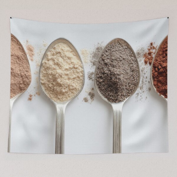 Item preview, Spice powders on spoons designed and sold by anytka.