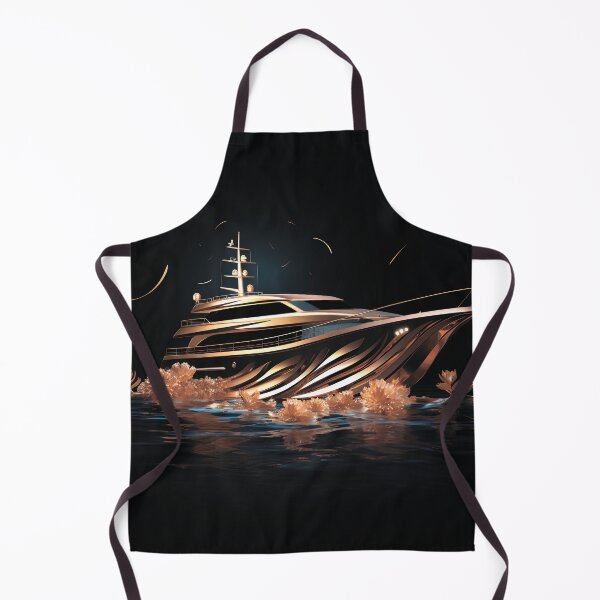Item preview, Golden sea yacht designed and sold by MagelliShop.