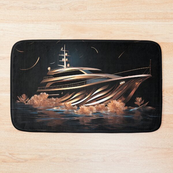 Item preview, Golden sea yacht designed and sold by MagelliShop.