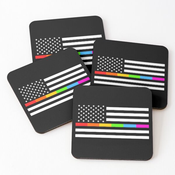 Item preview, Thin Gay Line Flag (The Original Version) designed and sold by KORRASAMIQUEENS.