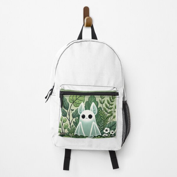 Aperçu de l'œuvre Fantôme Kawaii Luciole Esprit de la Forêt Enchantée créée et vendue par BigBlueArt.