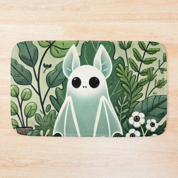 Aperçu de l'œuvre Fantôme Kawaii Luciole Esprit de la Forêt Enchantée créée et vendue par BigBlueArt.