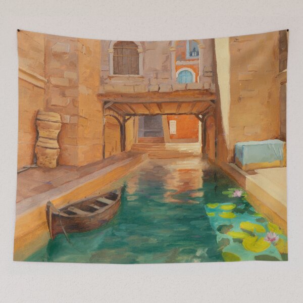 Item preview, Counter Strike 2, Anubis - Canal | Oil Painting designed and sold by shreyasfineart.