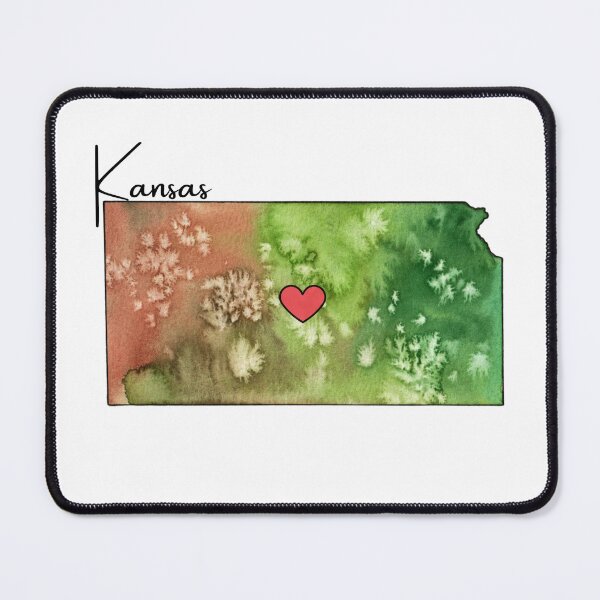 Item preview, I Heart Kansas designed and sold by Nugget Studio Arts.