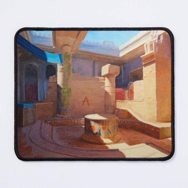 Item preview, Counter Strike 2, Anubis - A Site | Oil Painting designed and sold by shreyasfineart.