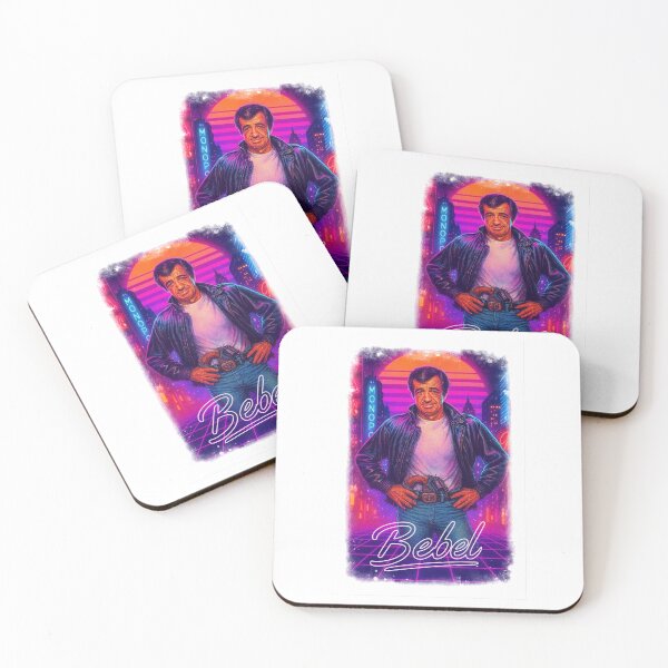 Item preview, Icon of French Cinema – Bebel Synthwave Style designed and sold by Wawan35200.
