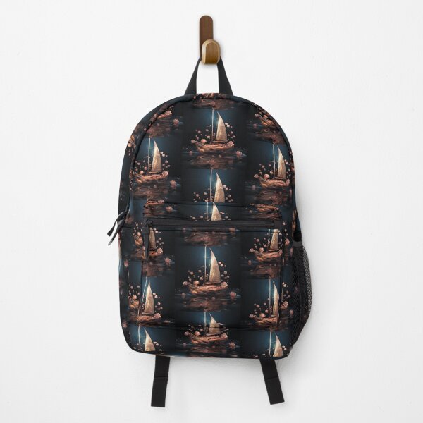Item preview, Golden sea yacht. Golden sailboat. designed and sold by MagelliShop.