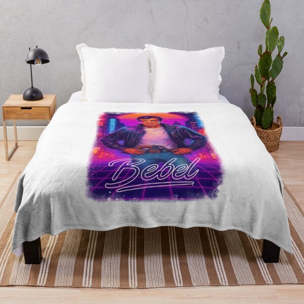 Item preview, Icon of French Cinema – Bebel Synthwave Style designed and sold by Wawan35200.