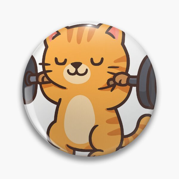 Item preview, Gym Cat designed and sold by Larnmate.