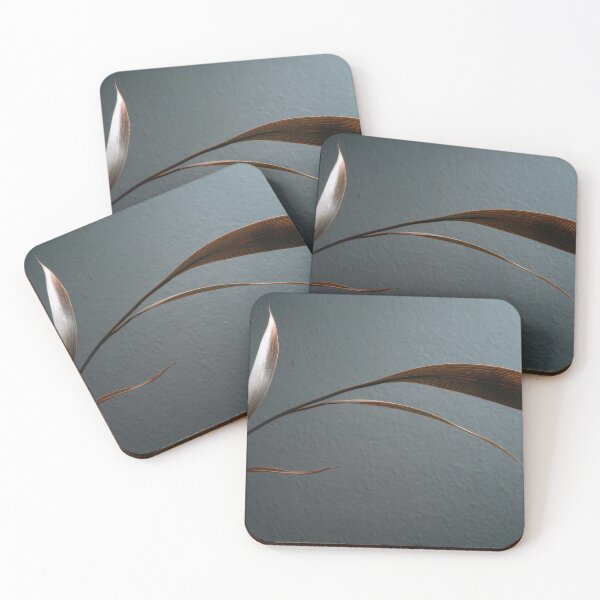 Item preview, Leaves pop on blue backdrop designed and sold by anytka.