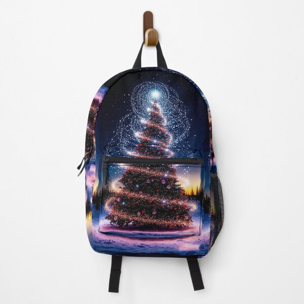 Item preview, Magical Sparkling Christmas Tree Under the Starry Night designed and sold by AmetistLight.