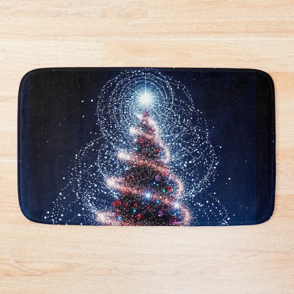 Item preview, Magical Sparkling Christmas Tree Under the Starry Night designed and sold by AmetistLight.