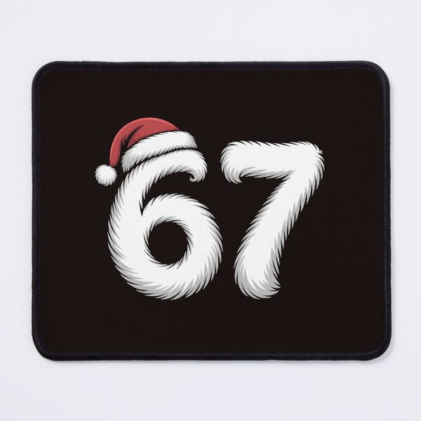 Item preview, Six Seven Xmas Meme – 67 Santa Beard Design designed and sold by Redgiant87x.