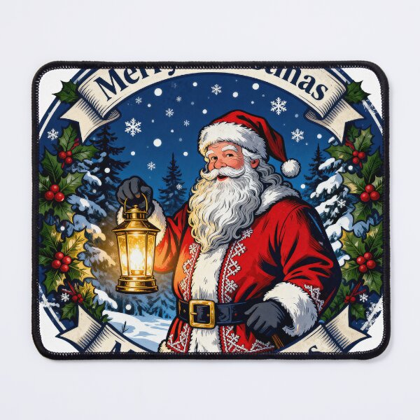 Item preview, Vintage Santa with Lantern designed and sold by Dxvect.