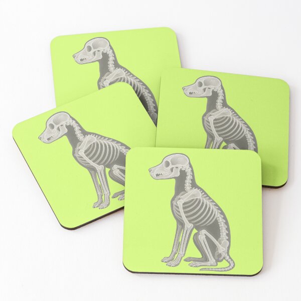 Item preview, Seated Dog Skeleton designed and sold by TheWonkyEaselCo.