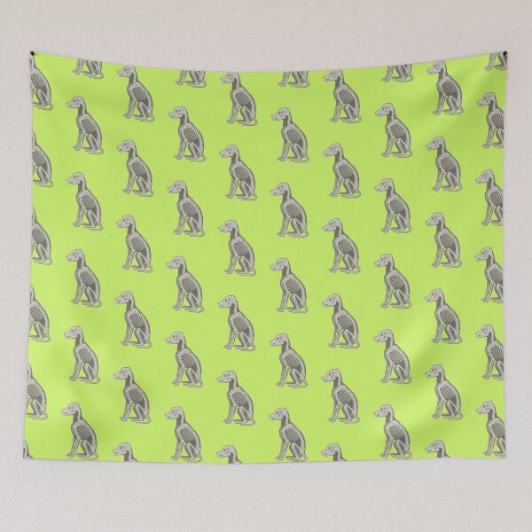 Item preview, Seated Dog Skeleton designed and sold by TheWonkyEaselCo.