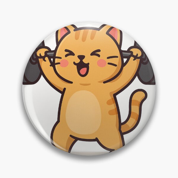 Item preview, Gym Cat designed and sold by Larnmate.