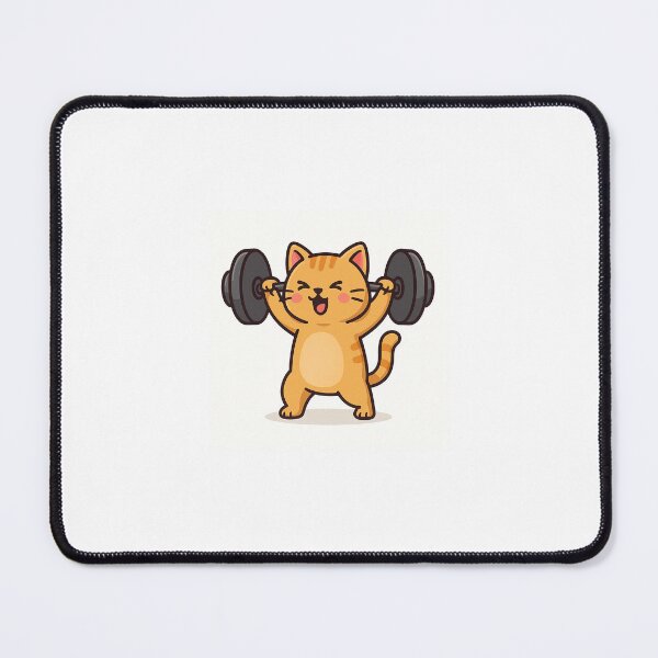 Item preview, Gym Cat designed and sold by Larnmate.