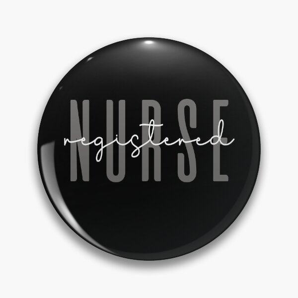 Item preview, Minimalist Registered Nurse Typography Design designed and sold by JRRTs.