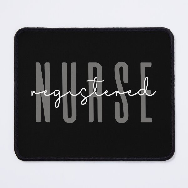 Item preview, Minimalist Registered Nurse Typography Design designed and sold by JRRTs.