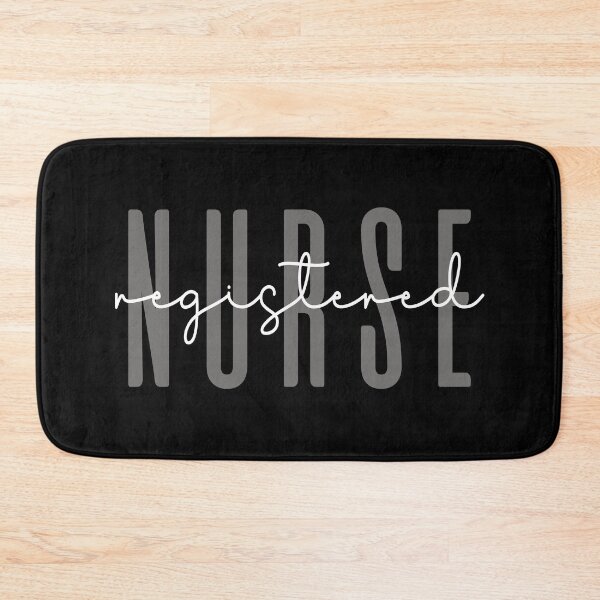Item preview, Minimalist Registered Nurse Typography Design designed and sold by JRRTs.