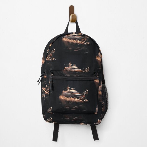 Item preview, Golden sea yacht. Golden sailboat. designed and sold by MagelliShop.