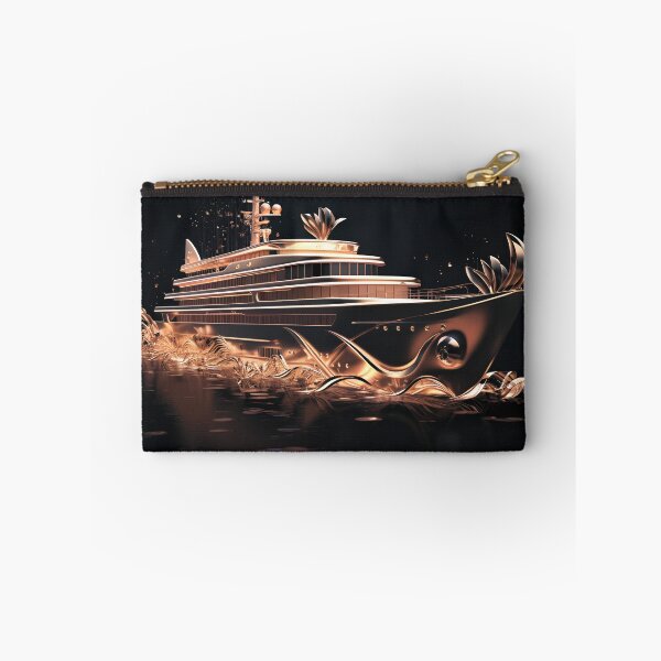Item preview, Golden sea yacht. Golden sailboat. designed and sold by MagelliShop.